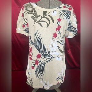 Liz Claiborne Floral Print Women's Top